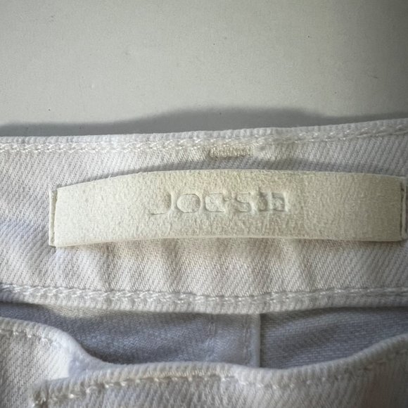 Joes Jeans Womens Scout White Mid Rise Slim Boyfriend Jeans Button Fly size 30 - Picture 11 of 14